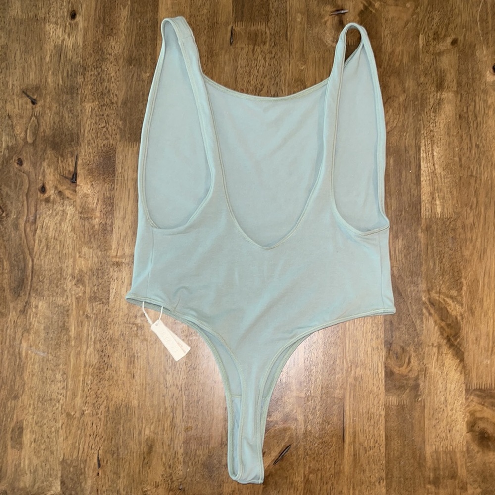 Skims Cotton Jersey Muscle Bodysuit